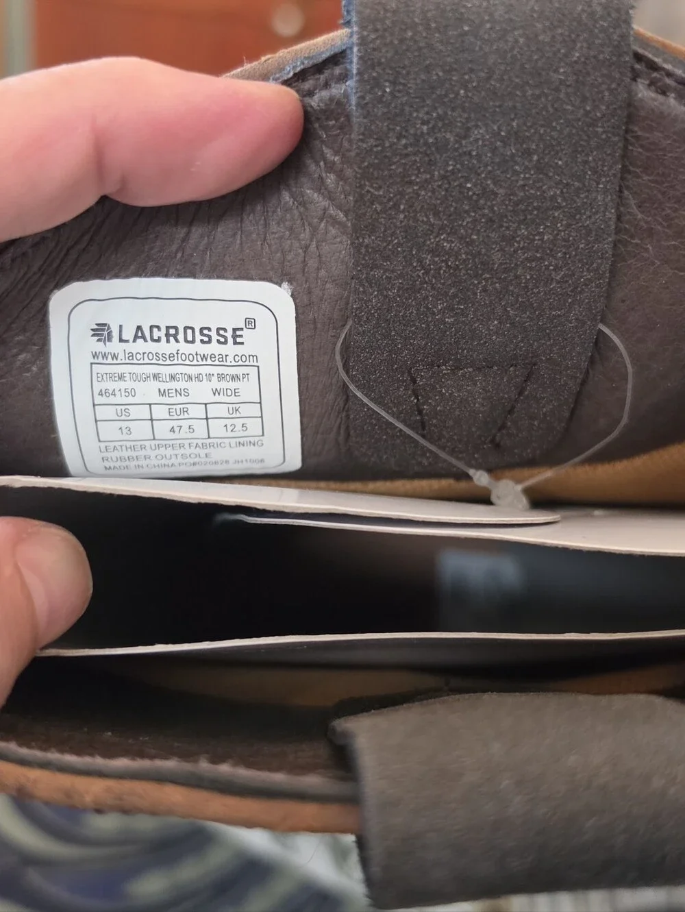 LaCrosse Extended Tough Wellington HD 10